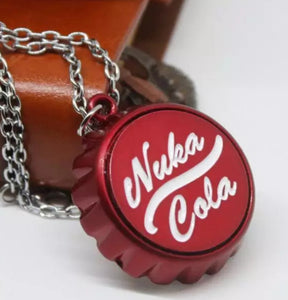 Fallout Nuka Cola Bottle Cap Necklace