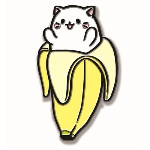 Banana Cat Pin